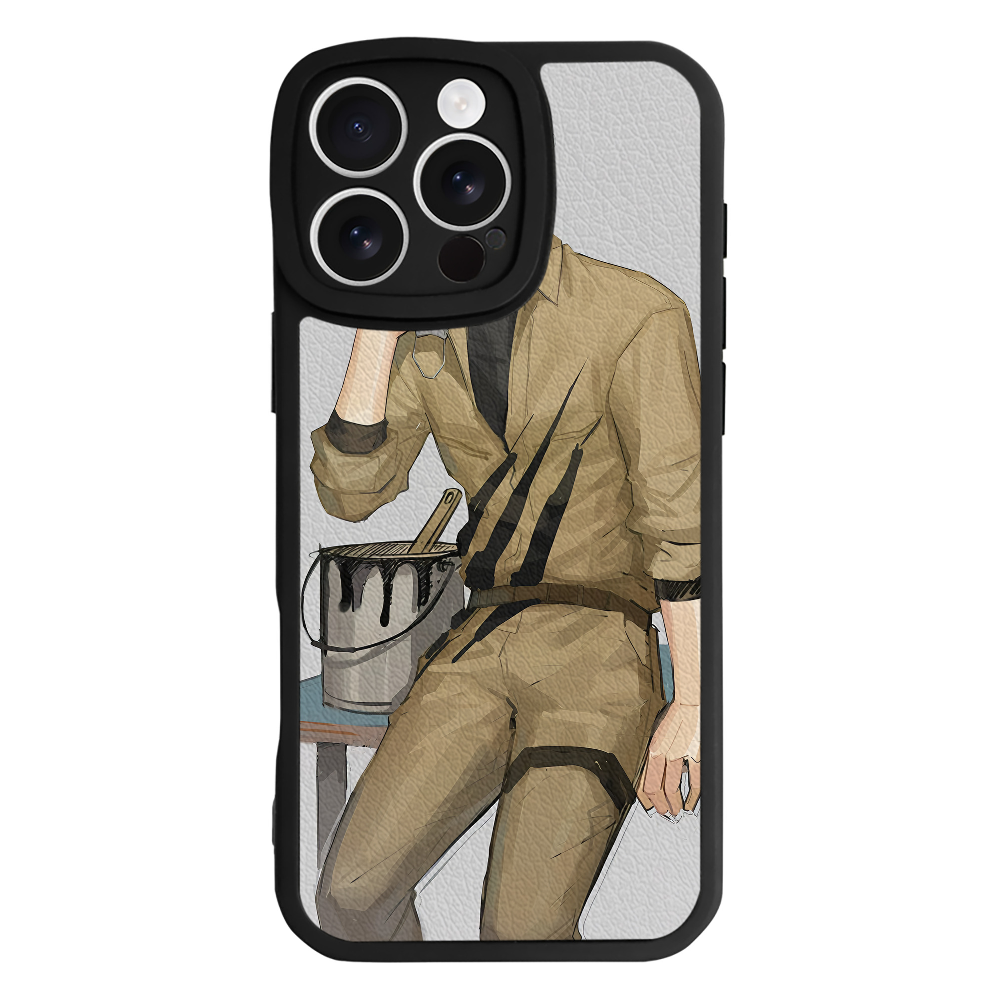 （画像用） ハイキュー!! Haikyu!! 【iPhone 16シリーズ対応】シリコンスマホケース（レザー調） 材質：シリコン